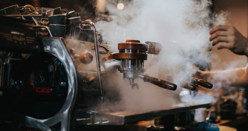 Illustrasi Astoria Machine Espresso